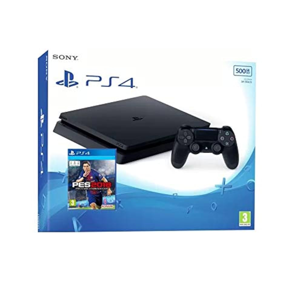 Sony Playstation 4 500 GB Slim With PES 2018: Buy Online at